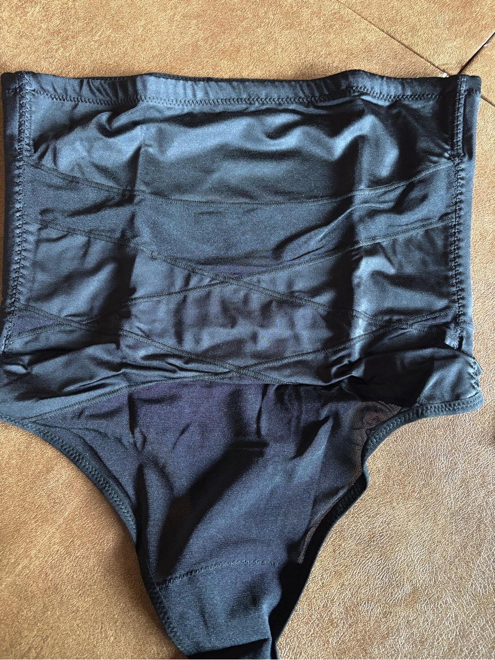 NWT Varaso Women’s Thong Shapewear Underwear - Black XXL